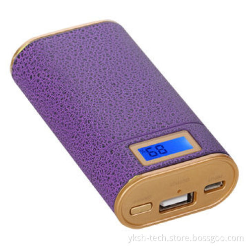 5,200mAh power bank with digital display function mobile charger